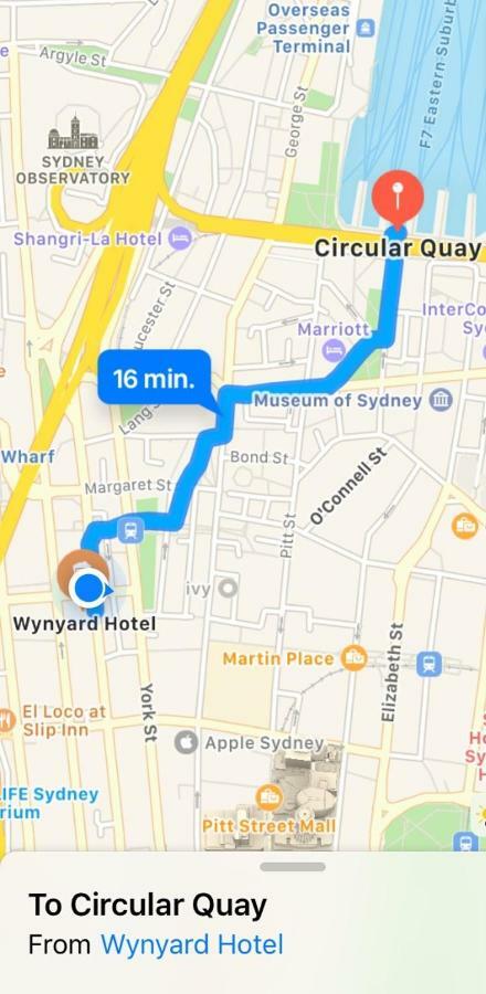 Wynyard Hotel Sydney Exteriör bild